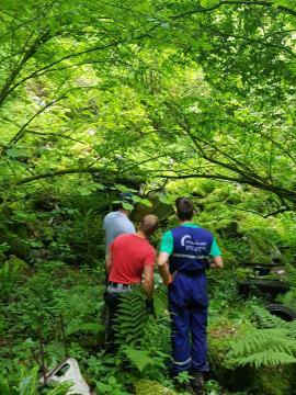 Sanacija črnega odlagališča – Banova jama 038